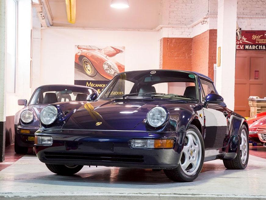 Porsche 964 Turbo Look cab Usine