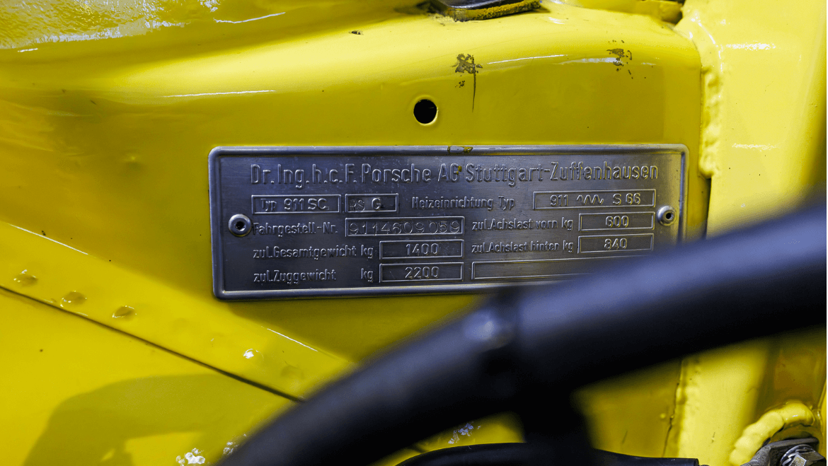 Porsche 3.0L RSR n° 9059 1974