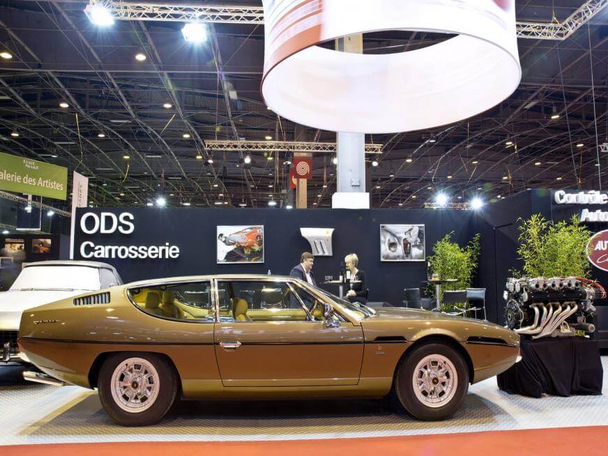 Lamborghini Espada SII 1970 chez ODS a Rétromobile