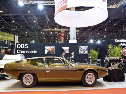 Lamborghini Espada SII 1970 chez ODS a Rétromobile