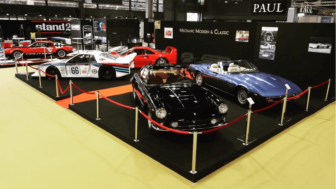 Salon Retromobile 2023 en partenariat avec MMC London