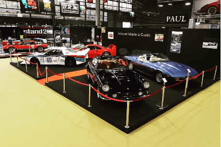 Salon Retromobile 2023 en partenariat avec MMC London